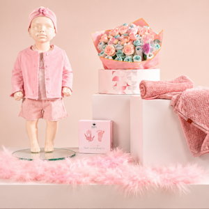 GYMP Meisje – Old Rose Luxe Babypakket