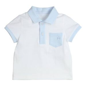 Polo Aerobic WhiteLight Blue