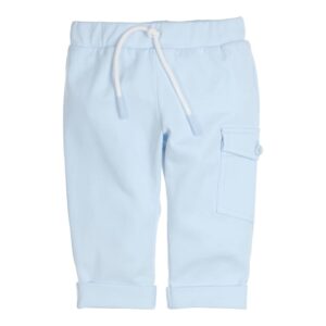 Trousers Aerobic Light Blue – Navy lang model